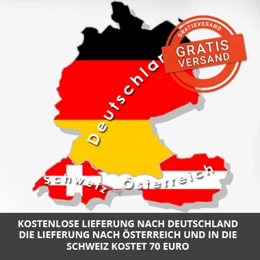 Gratis Versand in der ganzen Deutschland 