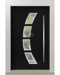 LIM 21A - Aluminium-Haustür mit Glas
