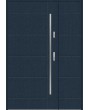 Fargo 26D DB - Haustür Edelstahl mit Seitenteil
