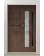 PIVOT AP02 – Aluminium-Drehtür mit Glas