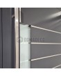PIVOT AP02 – Aluminium-Drehtür mit Glas