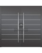 LIM AP04 double - Aluminium-Doppelflügeltür mit Streifen