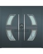 LIM AP15 double - Aluminium-Doppelflügeltür mit Glas