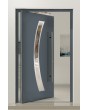 PIVOT Bumerang - Aluminium-Glas-Haustür Drehtür