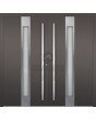 LIM C1 doppelt – moderne Aluminium-Doppelflügeltür mit Glas