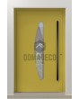 PIVOT C20 – Aluminium-Drehtür mit Glas