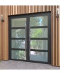 LIM C9 doppelt – doppelte Aluminium-Eingangstür mit vier Glaselementen