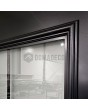 LIM CL05S double - klassische traditionelle Aluminium-Doppelflügeltür mit Glas