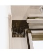 Freistehende bioklimatische, wasserdichte Pergola aus Aluminium mit ausfahrbarem Dach