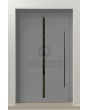 PIVOT Flet B – moderne Drehtür mit langem Glas