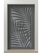 LIM G3 – Glastür aus Aluminium mit Zierblende
