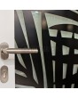 LIM G3 – Glastür aus Aluminium mit Zierblende