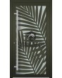 LIM G3 – Glastür aus Aluminium mit Zierblende