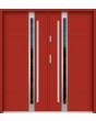 Sta Galileo Double – moderne, minimalistische Doppeltüren aus Stahl mit Glas
