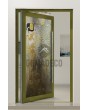 PIVOT FS2 – moderne Aluminium-Drehtür mit Fusing-Glas