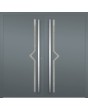 LIM Impuls double - aluminum front double door for home