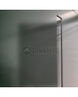 LIM Flet A double - Aluminium-Haustür mit Doppelscharnier und vertikalem Glas