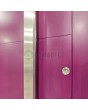 LIM Integra double - Doppeltür aus massivem Aluminium mit Sprossen