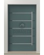 LIM Integra-inox - moderne Aluminium-Haustür