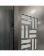 LIM VFL2 double - Aluminium Doppel-Haustür mit Dekorglas