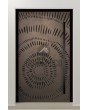 LIM M11 - Tür mit Bronzetextur aus gefrästem Metall