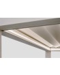 Bioklimatische Pergola aus Aluminium für die Wandmontage
