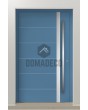 PIVOT 41 – Aluminium-Drehtür mit Leiste