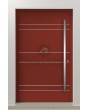 PIVOT AD18 – hochwertige Aluminium-Drehtür für den Eingangsbereich