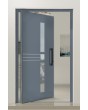 PIVOT Chip-B – moderne Drehtür aus Aluminium