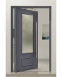 PIVOT CL05S -  klassisch verglaste traditionelle Aluminium-Drehtür