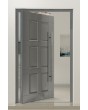 PIVOT CL01 – Aluminium-Drehtür im traditionellen Stil