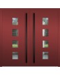 LIM Quatro double - Aluminium-Doppeleingangstür mit Vierfachverglasung