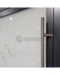 LIM Glass S4 - mattierte Vordertür mit vier transparenten Streifen