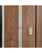 PIVOT V22 – Aluminium-Drehtür mit Holzdekor