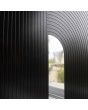 PIVOT V22 – Aluminium-Drehtür mit Holzdekor