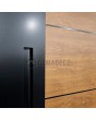 LIM v36 double – doppelflügelige Haustür aus Aluminium mit Holzdekor