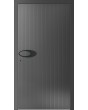 LIM V62 - Aluminium-Eingangstür mit vertikaler Fräsung