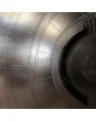 LIM v63 double – Aluminium-Doppeltür mit gefrästem Muster