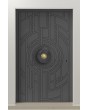 PIVOT V65 – Pivot-Haustür mit gefrästem Muster
