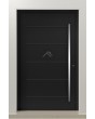 PIVOT W313 – moderne Aluminium-Drehtür für den Eingangsbereich