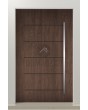 PIVOT W313 – moderne Aluminium-Drehtür für den Eingangsbereich