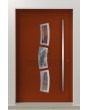LIM W334 - moderne Aluminium-Haustür