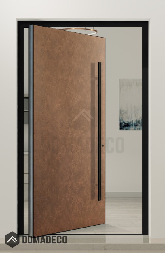 PIVOT Basic - gladde aluminium draaideur