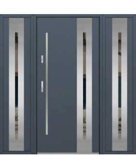 Fargo 26B T - Eingangstüren aus Metall mit zwei Seitenteilen