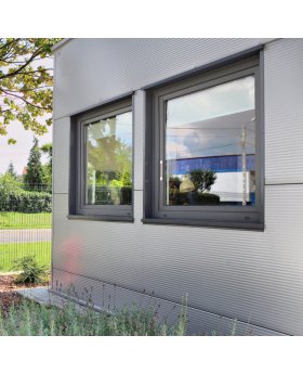AL86-S2 -  drehbares Aluminium-Fenster (innen öffnend)