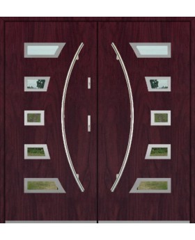 Fargo 23A double - moderne doppelte Eingangstür