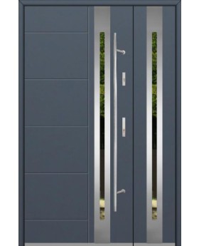 Fargo 25C DB - modern Haustür mit Seitenteil