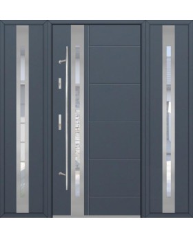 Fargo 25C T - moderne Haustüren mit zwei Seitenteilen