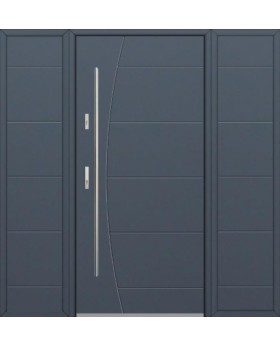 Fargo 26G T - moderne Haustüren mit zwei Seitenteilen