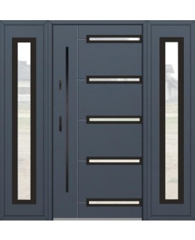 Fargo 39A T - Haustür mit zwei Seitenteilen
